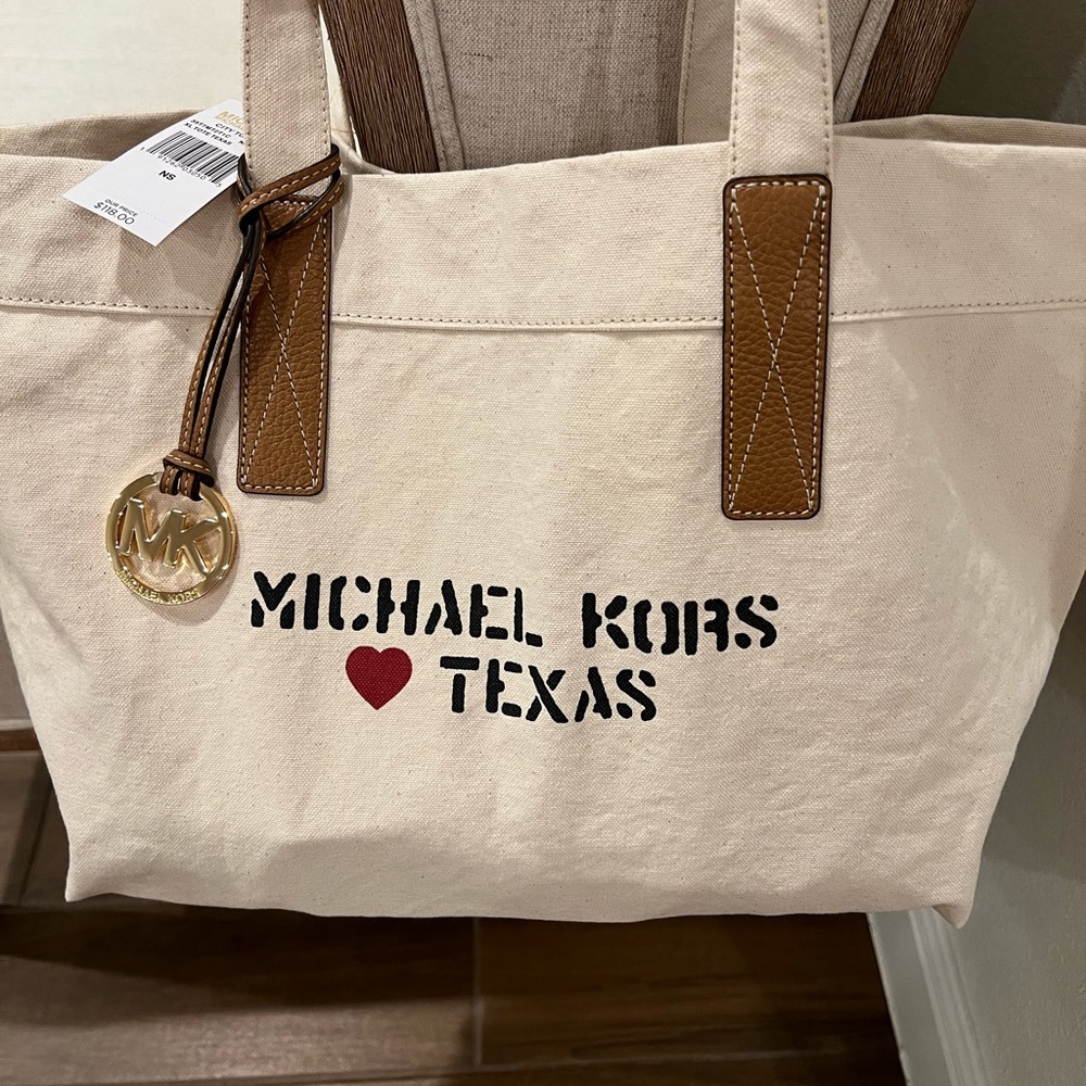 NEW MICHAEL KORS TEXAS CITY TOTE HANDBAG/PURSE